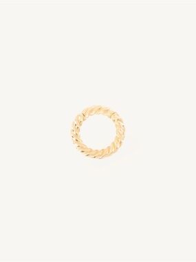 Catbird Twisted Gold Charm Holder